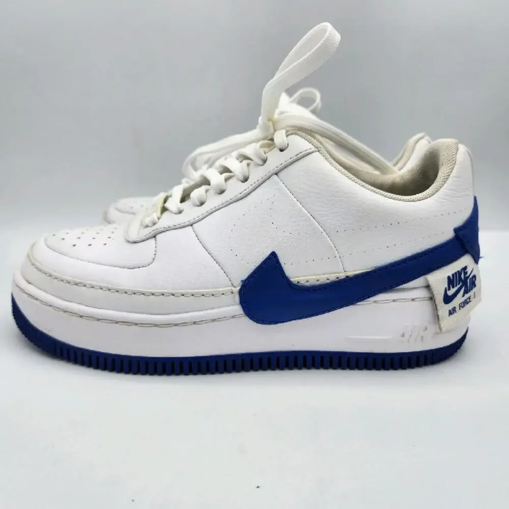 Nike Air Force 1 Jester XX Sneaker Womens 6.5 White Game Royal‎ Blue - Picture 8 of 13